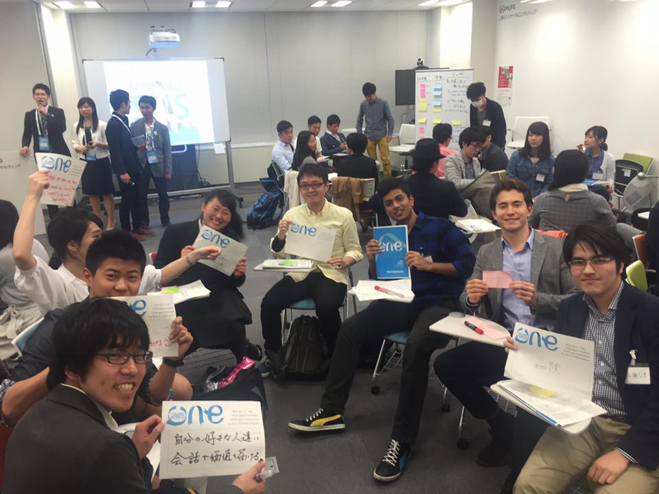 Celebrating @oywjapan today after a successful event with 70+ participants! How about that #OYW #cake though?