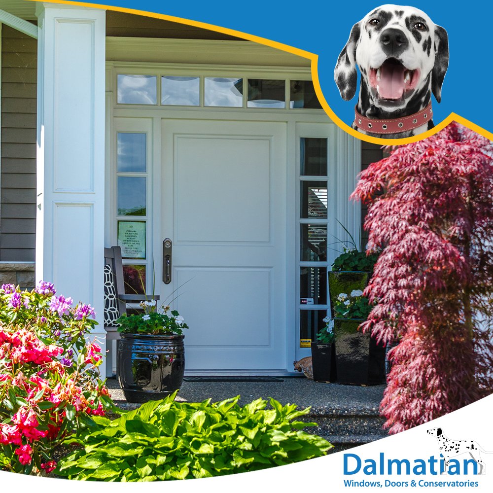 Reason 43 you should buy from Dalmatian Windows:  Our doors mix  security with style. bit.ly/1Y1m9ZY