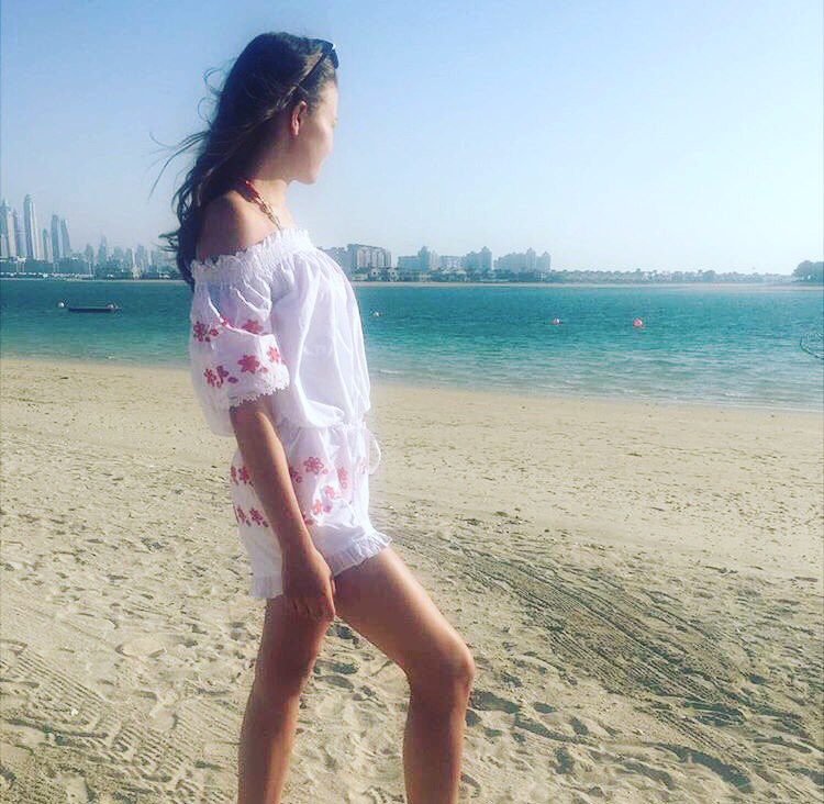 ChicRiviera's tweet photo. The PINA playsuit on @NatalyaWrightx is getting us so excited for summer ❤️☀️💦

And those legs 😍

#fashion #essex https://t.co/Pi0esFDf9v