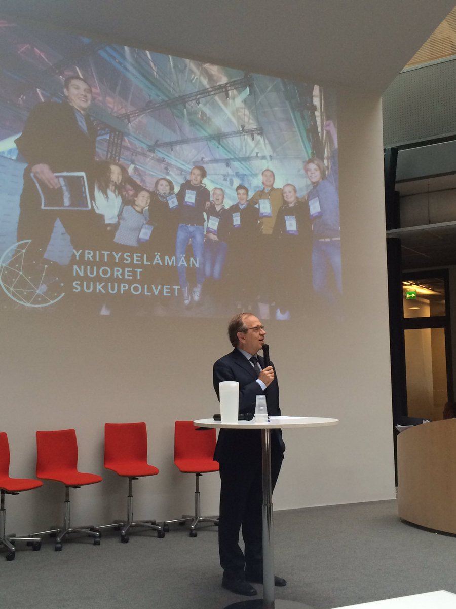 Now <a href="/Minervatori/">Minerva-tori</a> Erkki Liikanen The Godfather of our Project Global Business courses for #highschool #Finland #TAT
