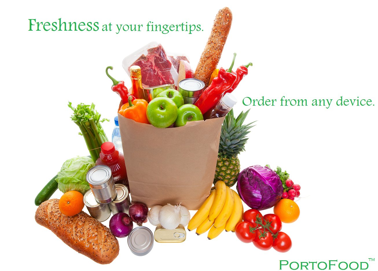 Корзина с продуктами
