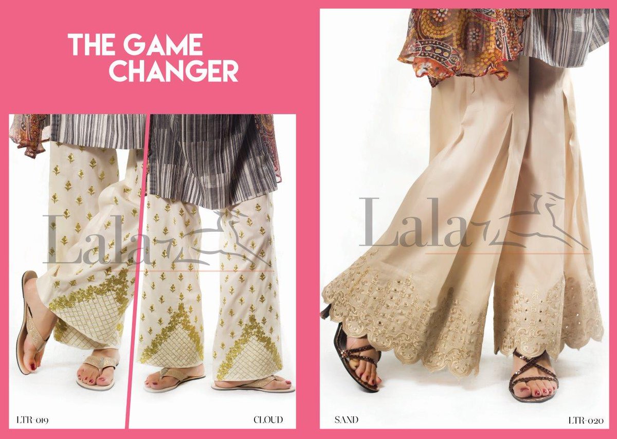 Lalatextiles's tweet photo. LALA Fantaisie Trouser Collection
Price @PKR 1,225/-
E-Store: https://t.co/2WQ7DnVKFQ  
#lala #Summer2016 #lawn https://t.co/7N3cBMLhJu