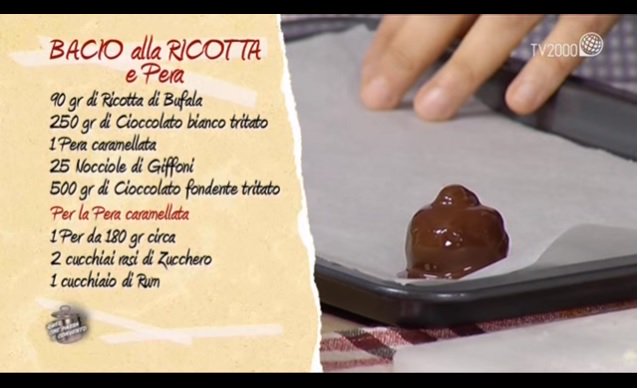cucinatv2000's tweet photo. #bacio #ricotta e #pere https://t.co/AxWrFgYTwd @identitagolose @Zucca_Gialla @TV2000it #ricette @cuocaxamore https://t.co/mCFPBptofg