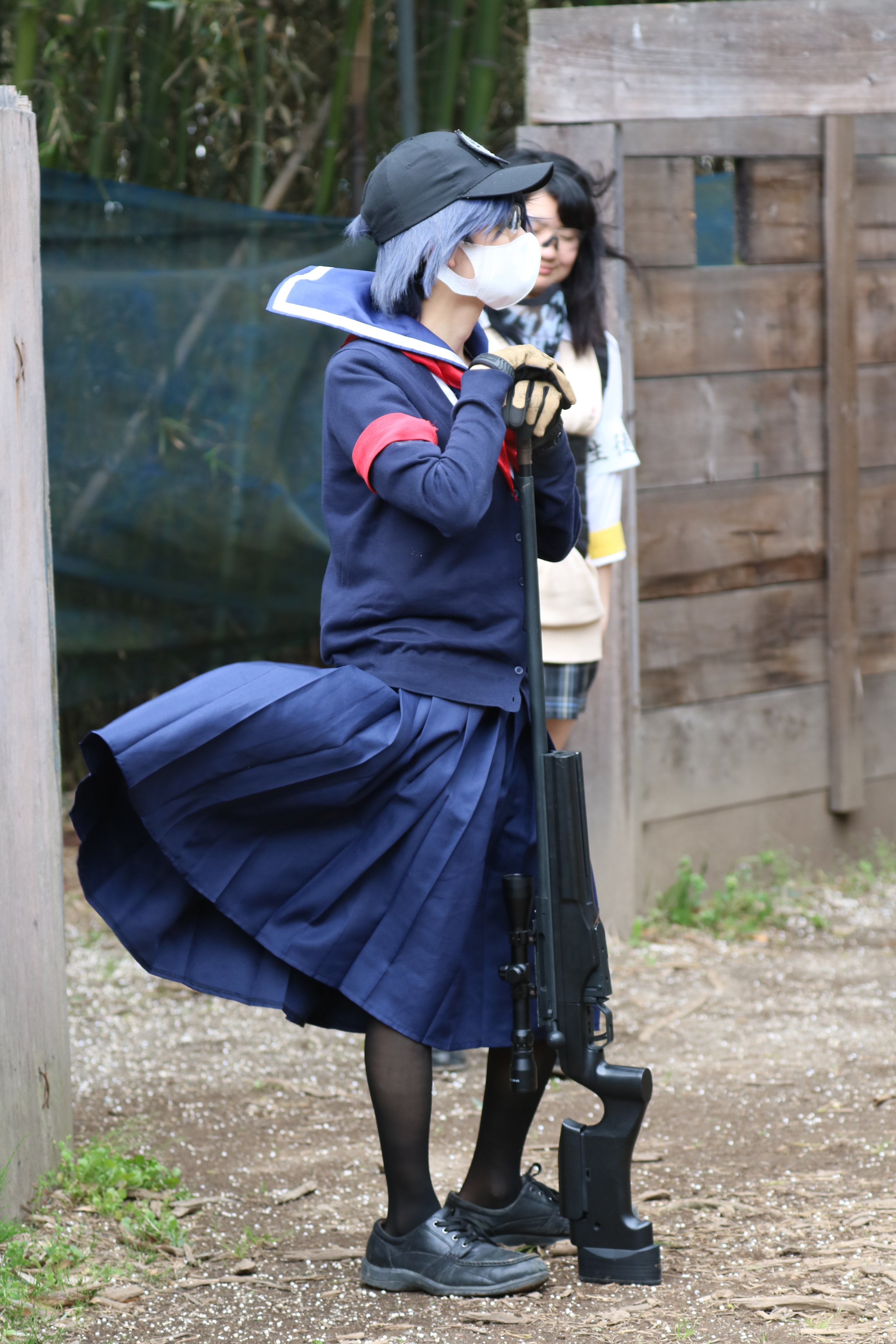 Suomi ロングスカートにしといてよかった 女装してる中では一番好きな写真になった 武装jkサバゲー T Co 6h9iayrcjg Twitter