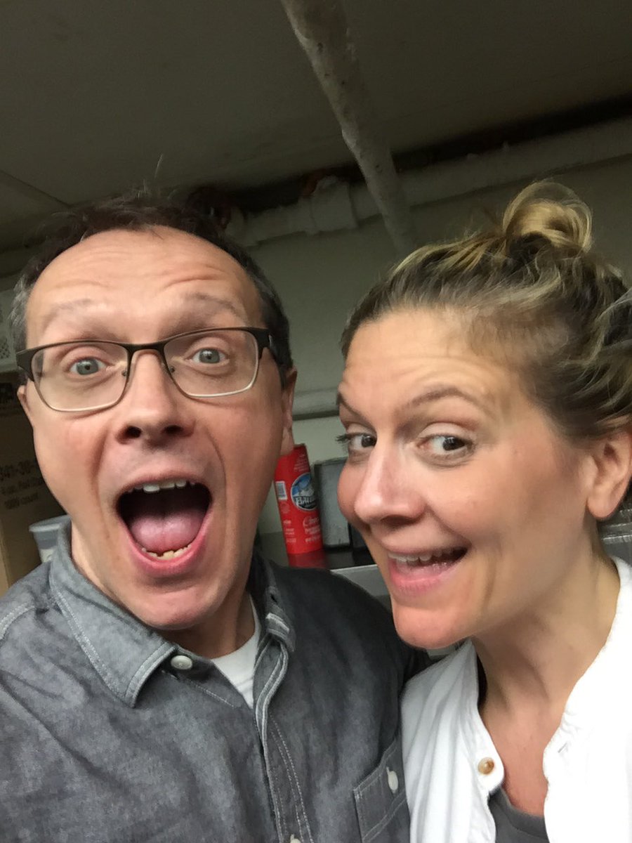 billtelepan's tweet photo. Look who's in the #telepan kitchen getting ready 4 the @WITSinSchools gala tonight!! @amandafreitag see you tonight! https://t.co/aGFzk6n14c