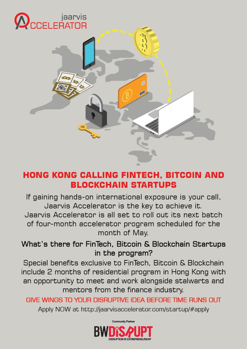 rsardana's tweet image. #IoT #iotdevelopers #fintech #Bitcoin #startup #startups- your chance of going to #HongKong
bwdisrupt.com/jaarvis-accele…