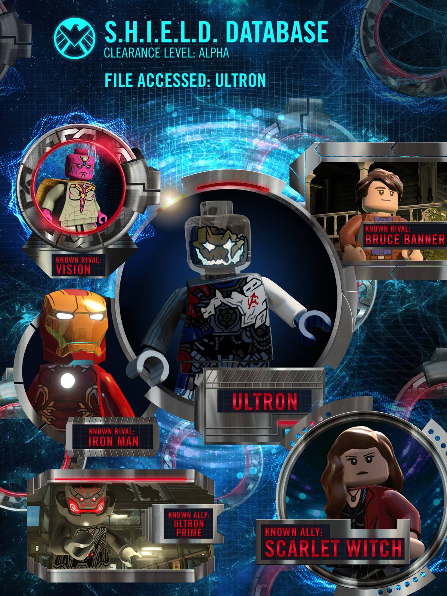 LEGO Marvel Collection on Twitter: "Know your enemy. Explore Ultron's file the #LEGOMarvelAvengers Database here → https://t.co/OucBQnTPxD" / Twitter