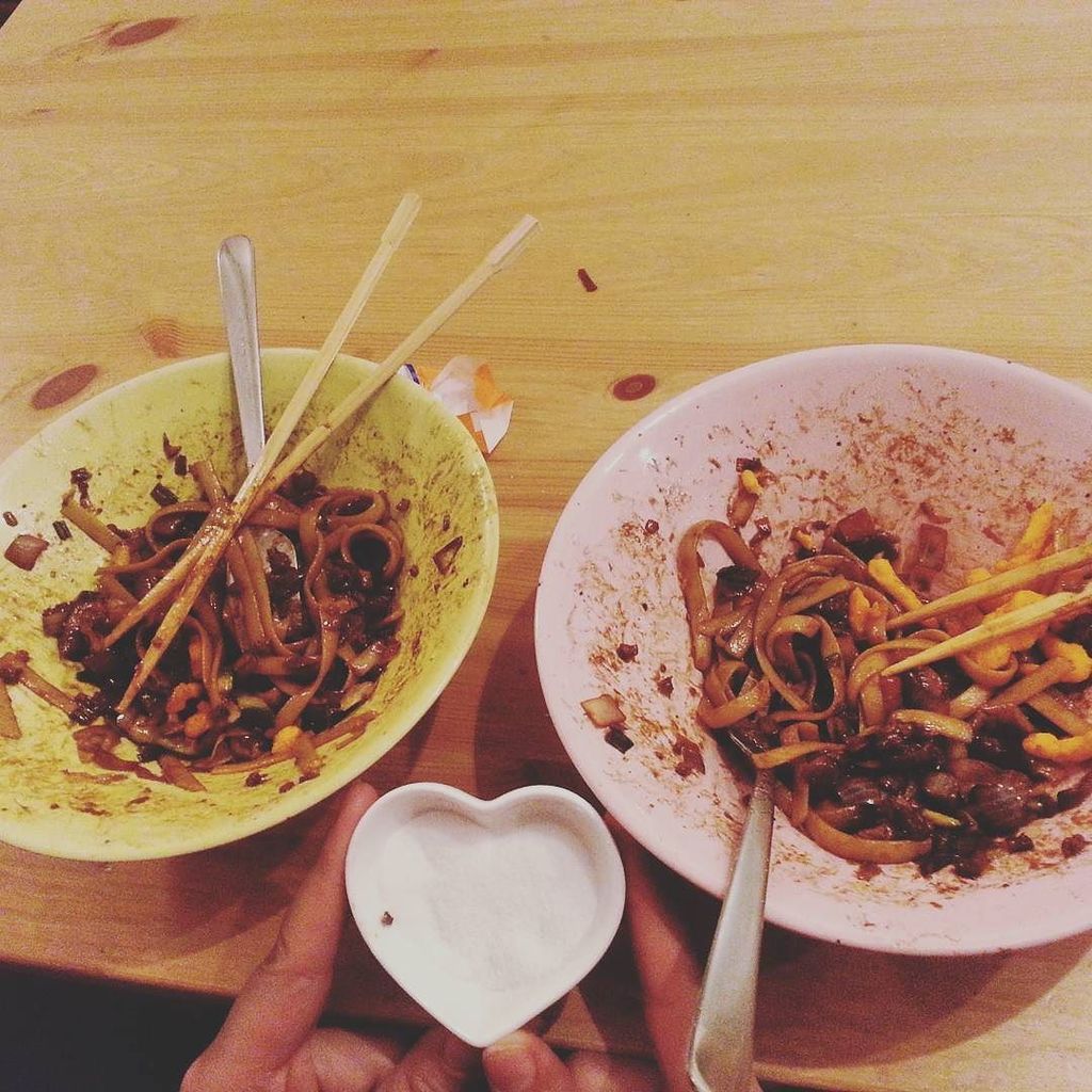koreanfoodaebak's tweet image. zozo0oppa0fan: #jajangmyun #donotlike #koreanfood #blackday #koreancafe