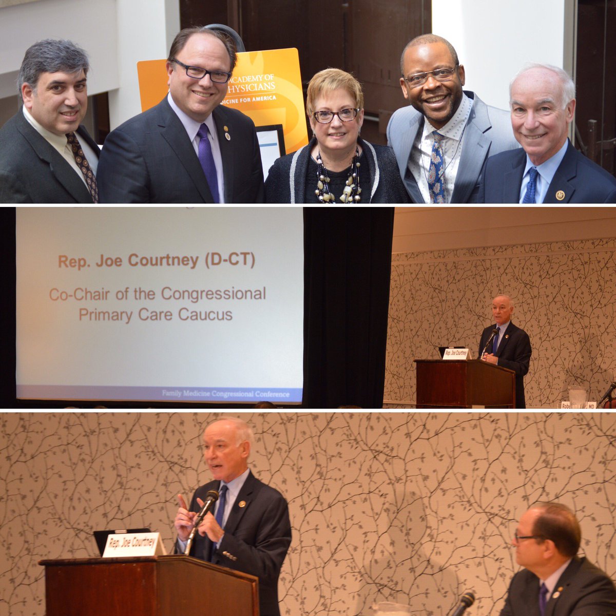FMCC2016's tweet image. Thank you to @RepJoeCourtney for being a leader of primary care in Congress #FMCC2016