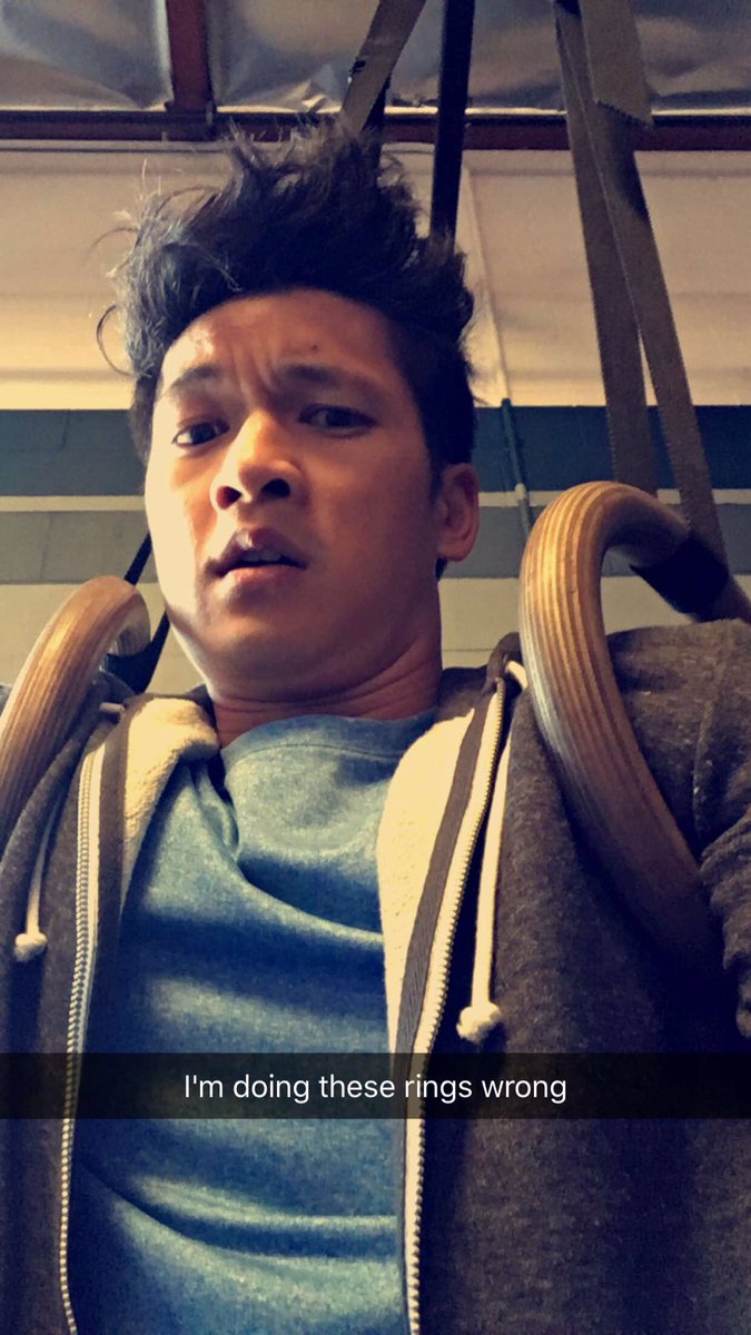 HarryShumJr's tweet photo. Doing these rings wrong. https://t.co/dlcfCRDaPe