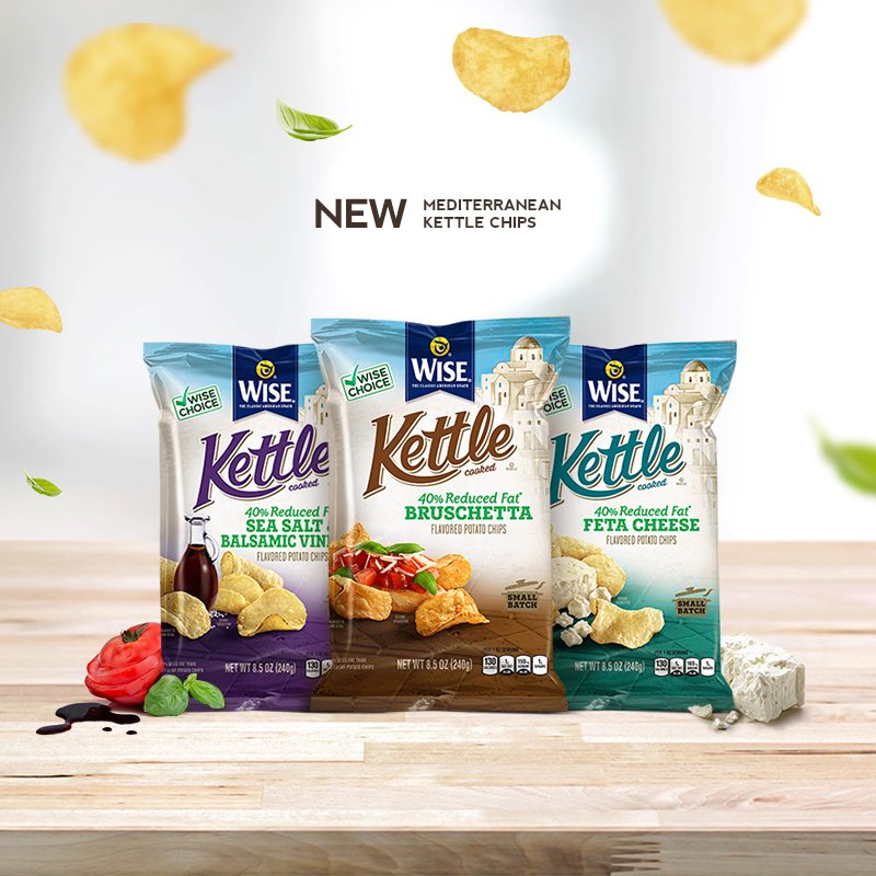 Wise Chips On Twitter Try The New Mediterranean Inspired Kettle