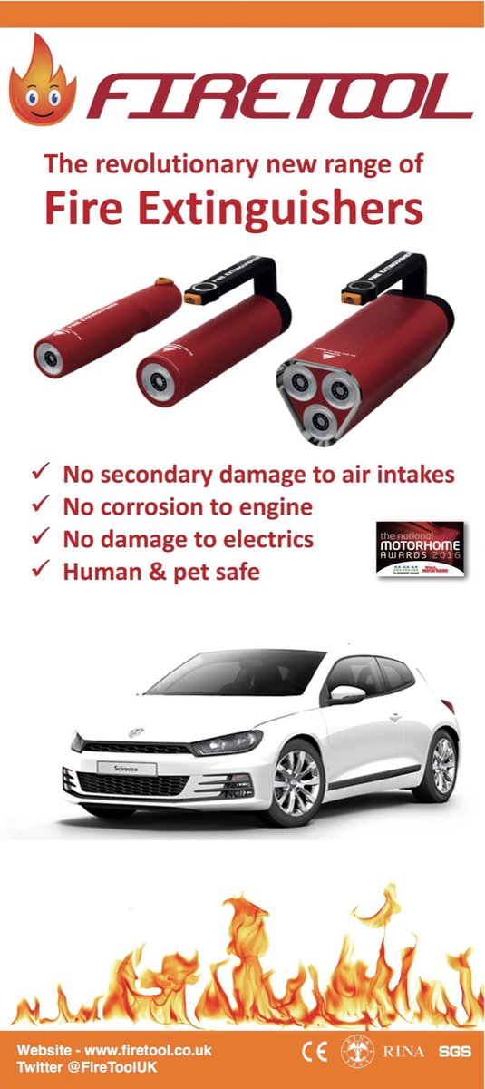 New #FireTool banner for a car dealership. #FireExtinguishers