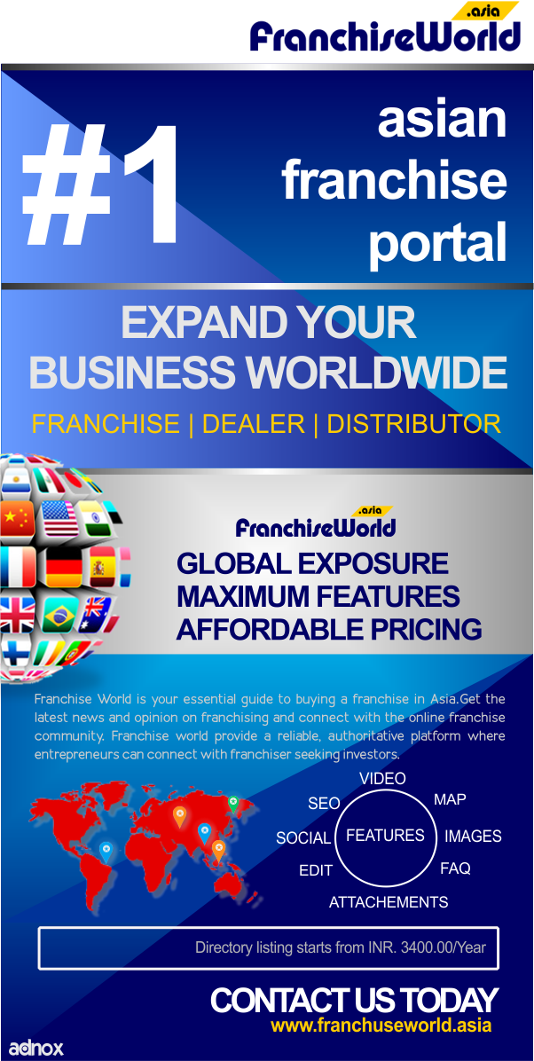 Franchiseworld1's tweet image. franchiseworld.asia