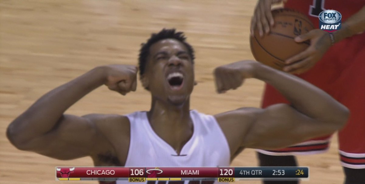 Hassan Whiteside finishes 3rd in the voting for defensive player of the year... bit.ly/1SVkCSo?utm_me… https://t.co/sCMnSGyMJ8