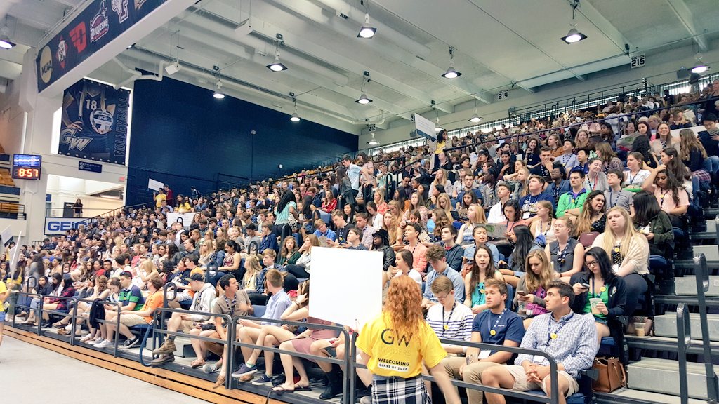 GW Admissions tweet media