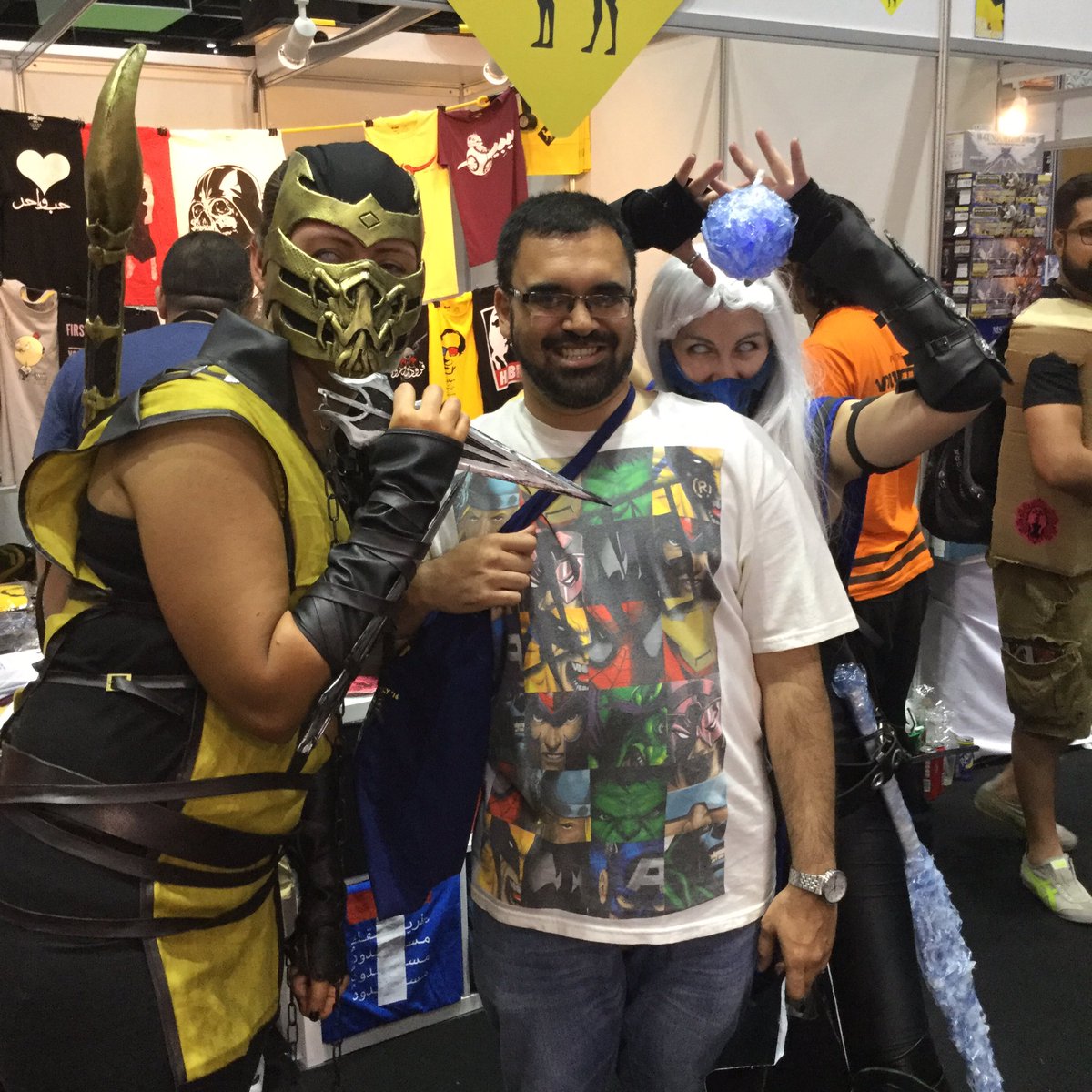 artman413's tweet photo. Every man's fantasy fatality.
@MEFCC #mefcc #mefcc2016 #mortalkombat #finishhim https://t.co/Xi7pjSl8Sg