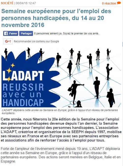 HandiTransport's tweet image. source: handicapinfos.com/informer/semai…