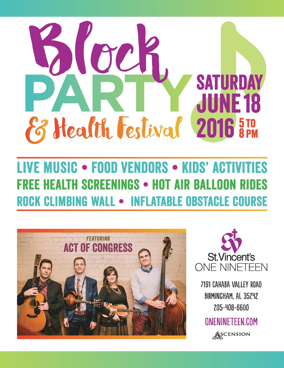 RepicciRealIce's tweet image. Mark your calendars now for the Block Party &amp;amp; Health Festival, June 18. We'll be there, will you?