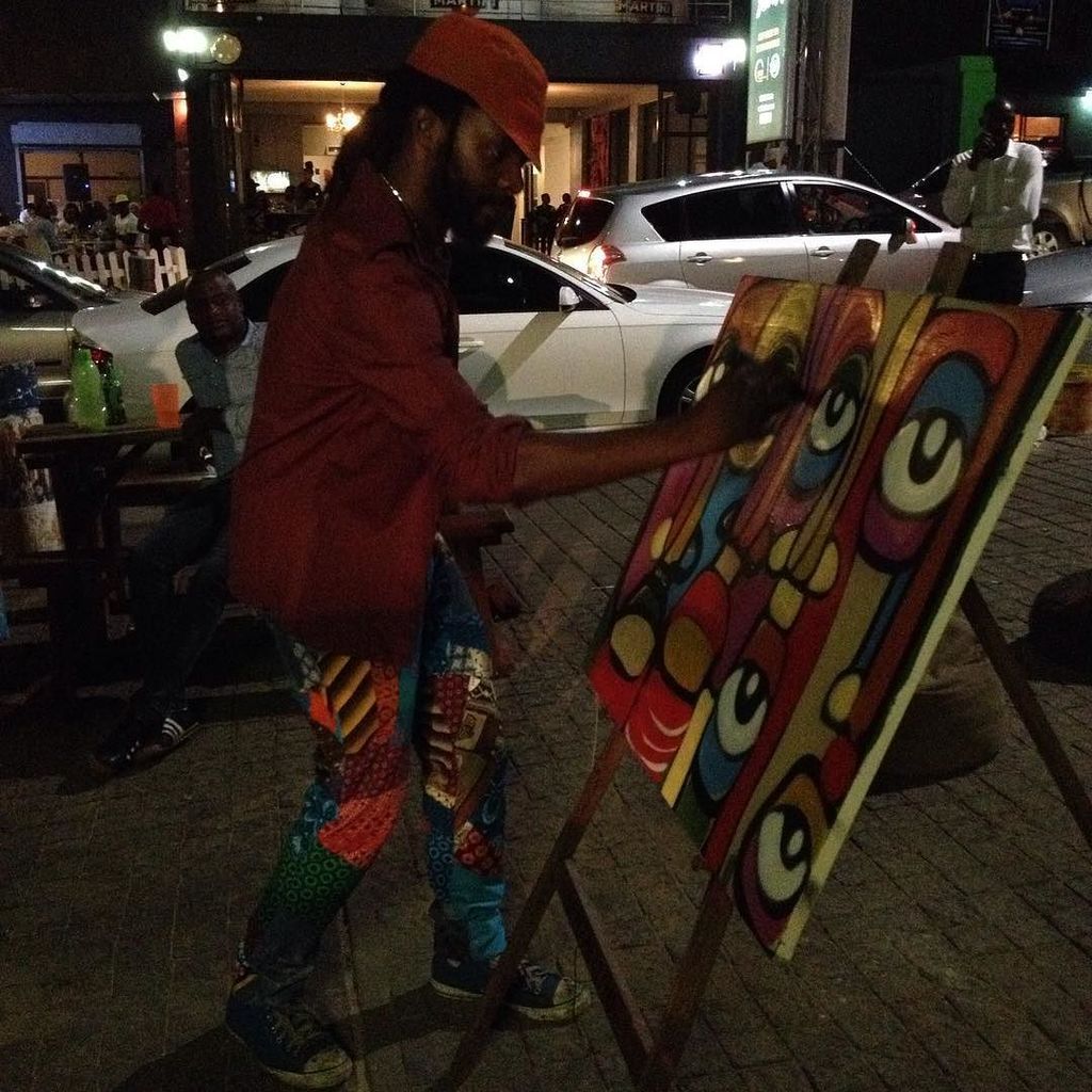 About last night #amasweedi #streetart #senzart911 by lekholokwe