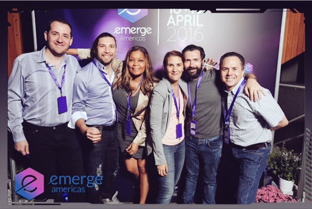 rokk3r_inc's tweet image. Last night at the opening party for #EA16 with portfolio companies  @EchoKeyboardApp @Alzhup @Uniko_DF #Cobuild