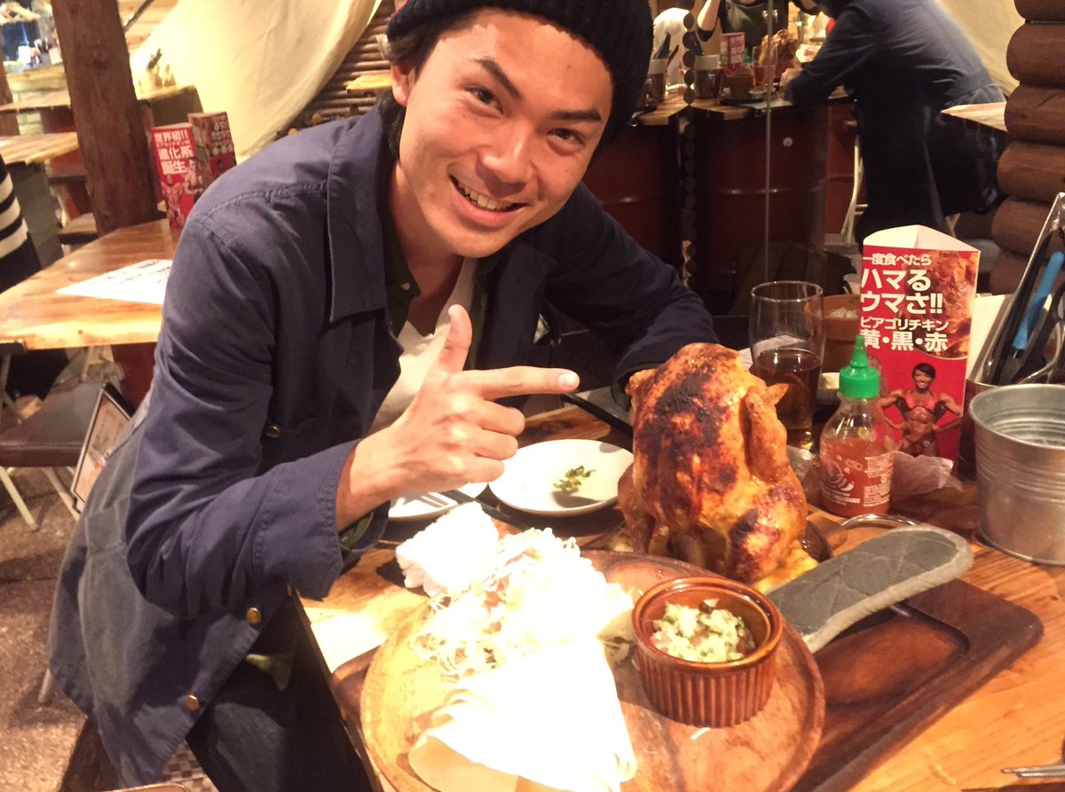 京橋 ビール 缶 チキン