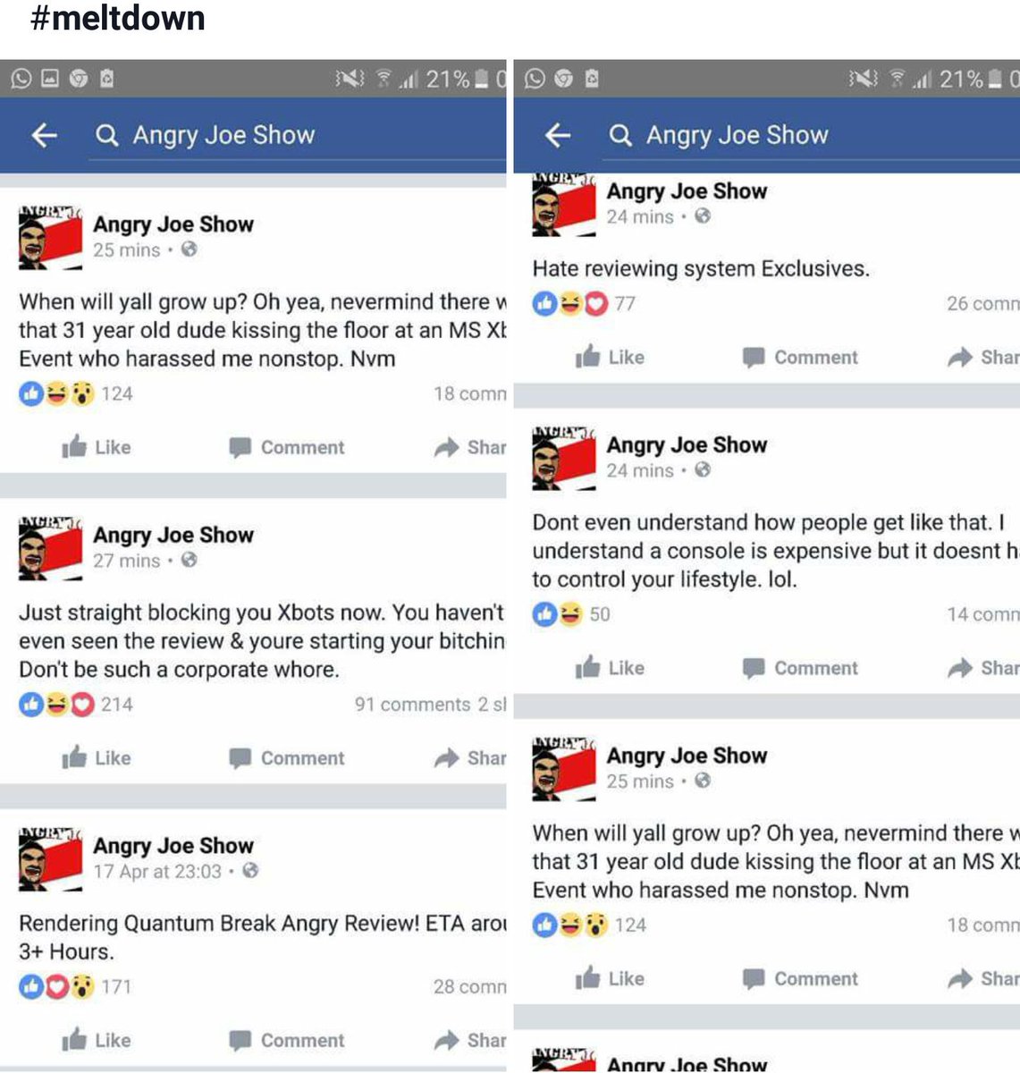 JayMegaGames's tweet image. #angryjoe didnt know them botz where going to execute him over his #QuantumBreak review well #hegonelearntoday 😂