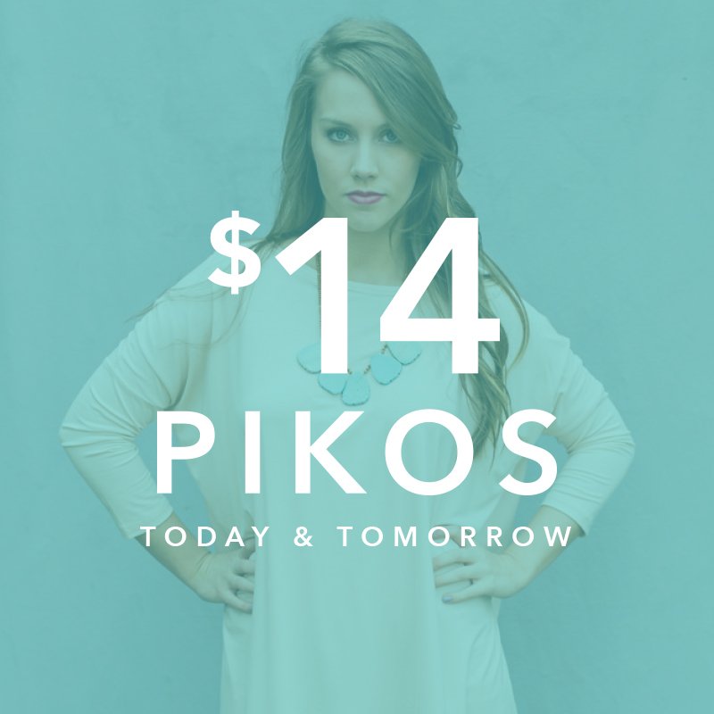 ShopEntourage's tweet image. Our #ColorMePretty #Sale starts NOW online &amp;amp; in stores! Today's Deal: $14 #PIKOS! SHOP: shopentourageclothing.com/collections/co…