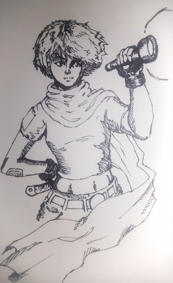 DiceDeedsArt's tweet photo. Monday #art So, after taking a bit of a breather, I did this in one sitting with no rough sketch. 🙌 #rogueplay #LVL https://t.co/S7UKVGge7k