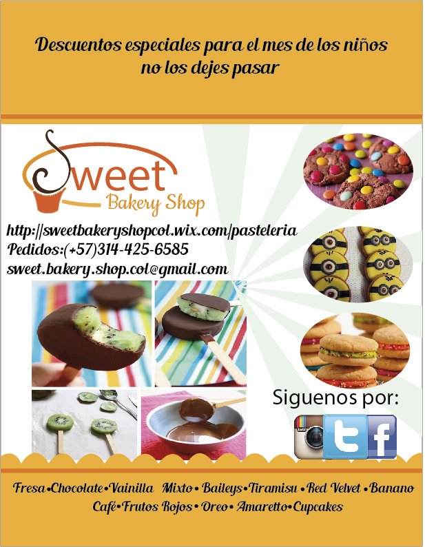 BakeryCol's tweet image. Disfruta de nuestros descuentos para el mes de los niños