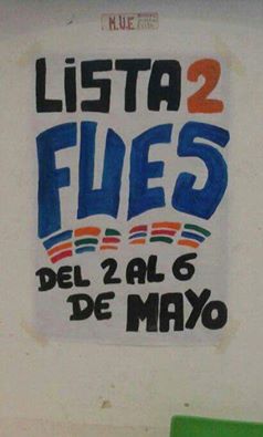 DescamisadosSM's tweet photo. #EleccionesUNSAM #FUES.
Los Estudiantes seguimos de campaña. Del 2 al 6 de Mayo votamos la lista de los Estudiantes. https://t.co/MvjEJxnHbw
