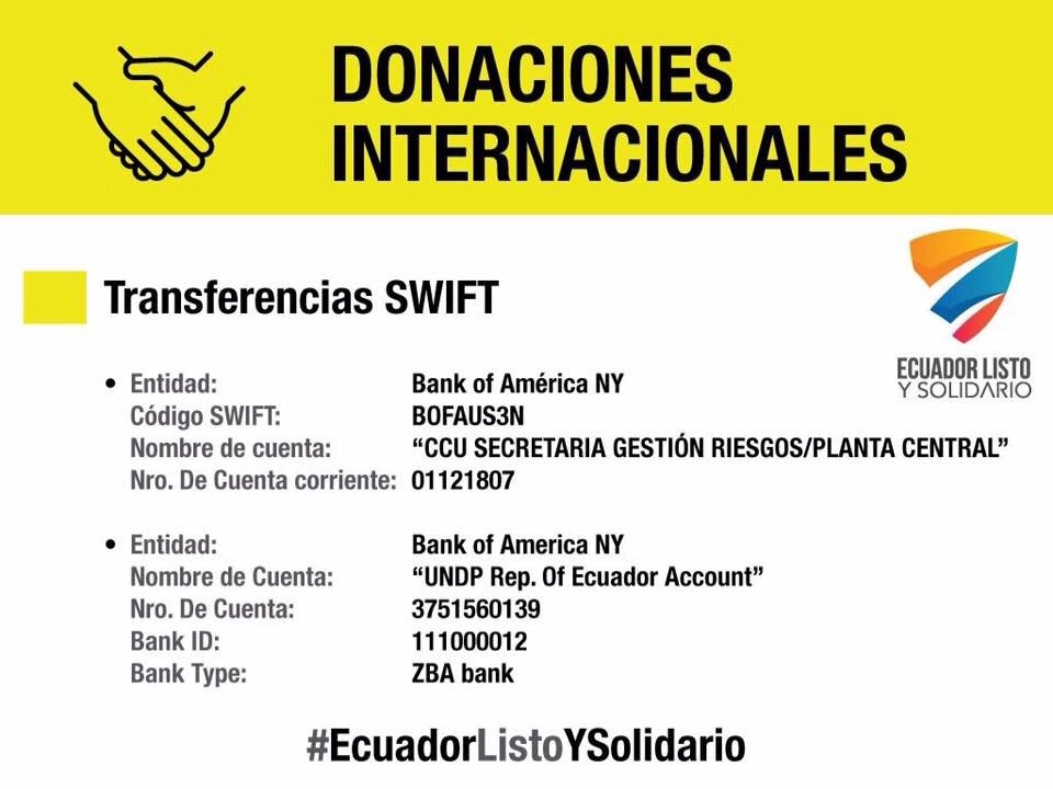 NatalyValencia4's tweet image. Para todos mis amigos extranjeros que me preguntan como puedo donar, aquí les dejo la información. Mil gracias :)