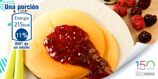 NestleContigo's tweet photo. Desayuna estas ricas panquecas que te trae @ElMundoDelDulce > https://t.co/cx87hrtoBh #RecetasNestlé https://t.co/RnMyVnM8Yu