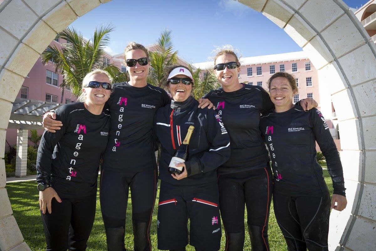 TheMagentaProj's tweet photo. Congrats to @teammagenta32 for placing 2nd overall in @M32Series @Bermuda! #BeAGameChanger #sailing https://t.co/9EGqJXz7ja