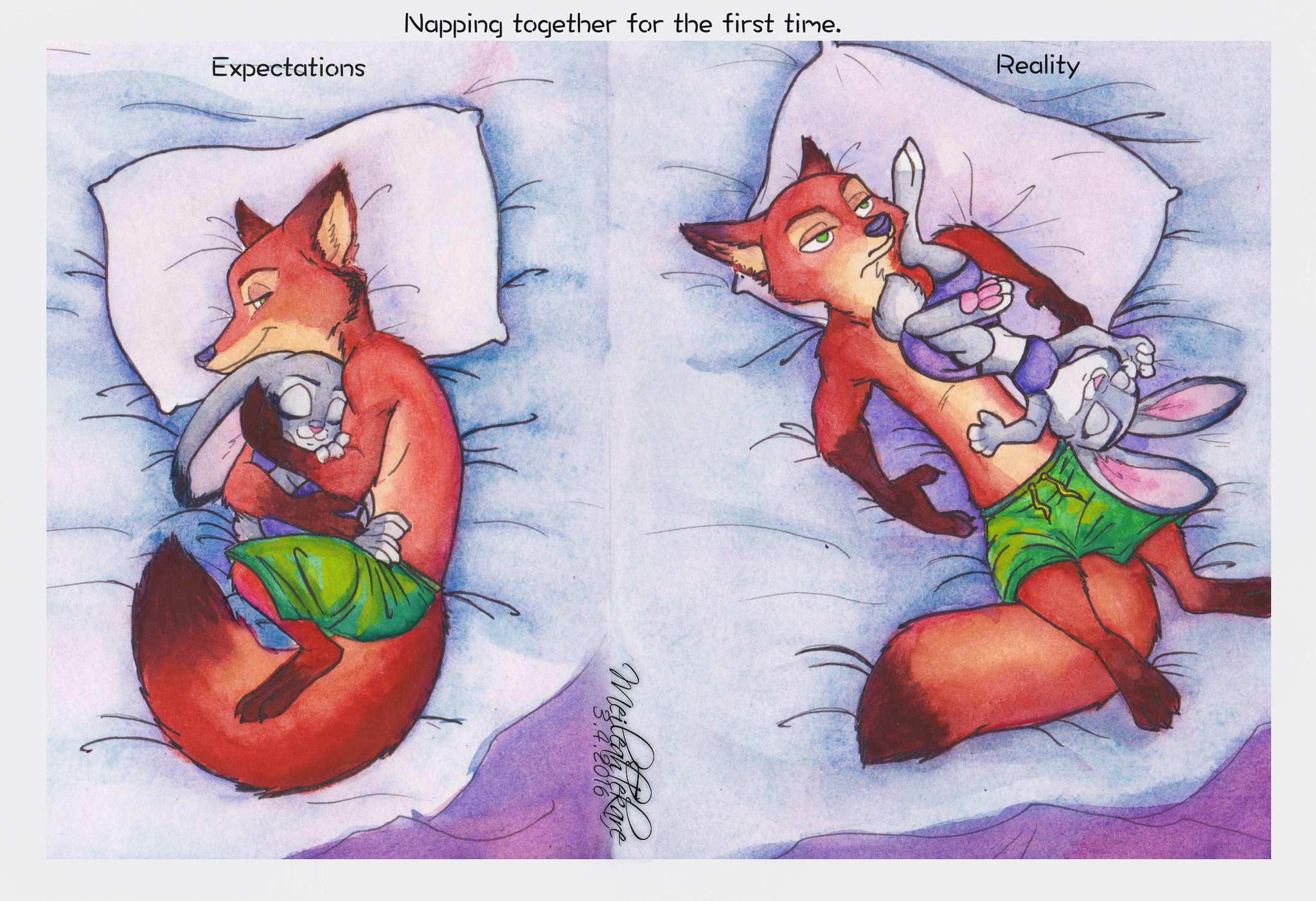 Lt. Judy Hopps on Twitter: "Nick x Judy 💕 || Other #Zootopia #