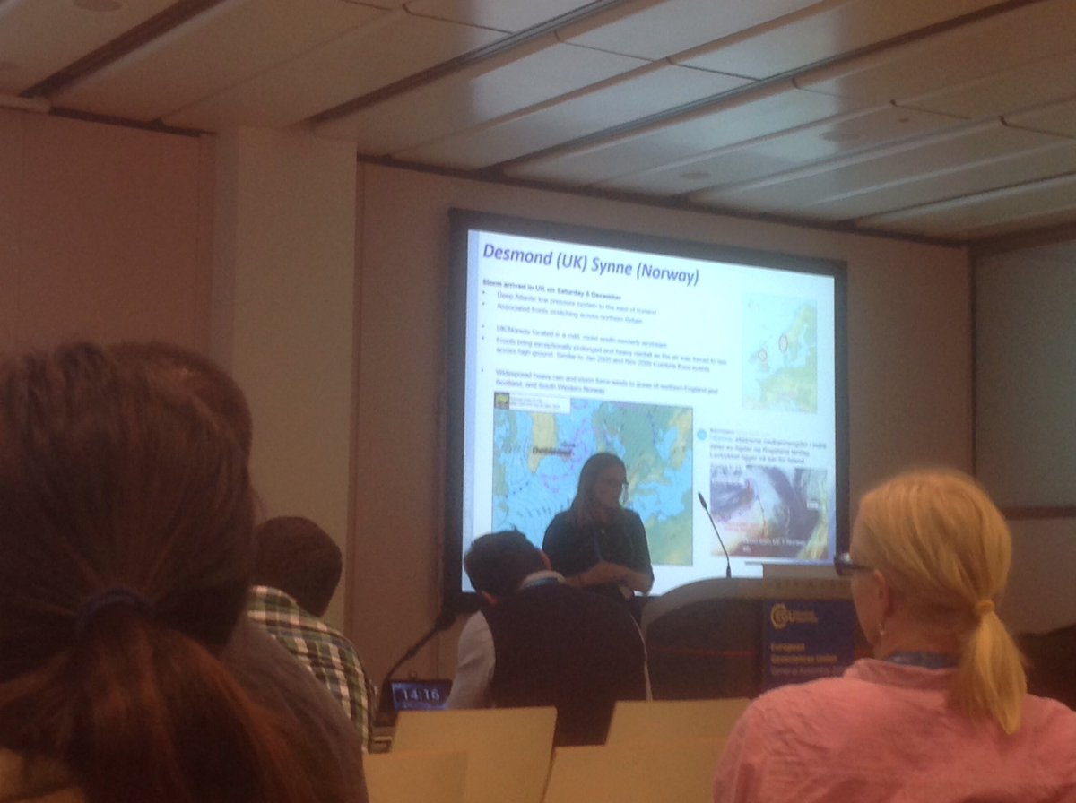 HelenEngGeo's tweet photo. @savemesomecake @BritGeoSurvey @BGSLandslides presenting #EGU16 #landslides #Desmond #Synne storm impacts UK Norway https://t.co/sUWzea6GCs