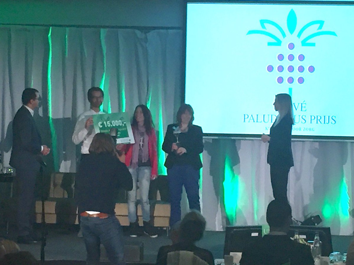 Winnaar Juryprijs <a href="/unive/">Univé</a> #paludanusprijs #paludanus. Van harte gefeliciteerd Delft City Shuttle GGZ Delfland!