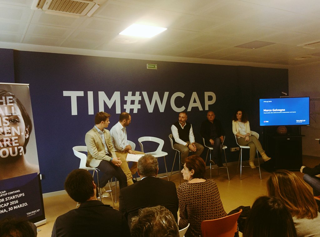 "Lavoriamo per spingere non solo gli #studenti ma anche i #docenti ad #innovare! <a href="/marcogalvagno/">Marco Galvagno</a> @timwcap #wcapcall16