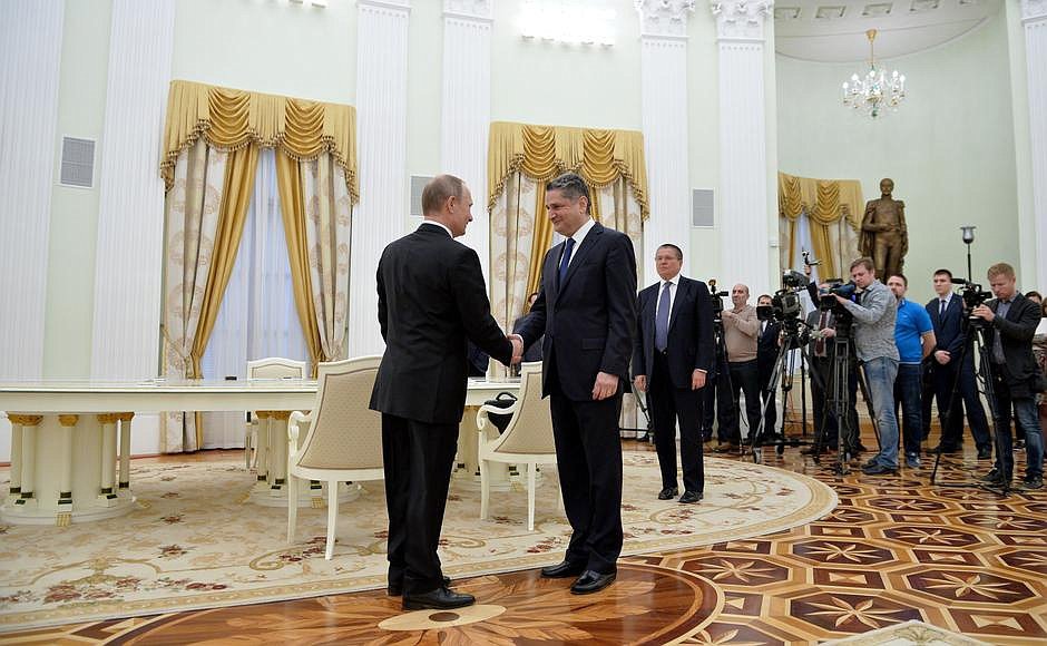 Встреча с Председателем Коллегии <a href="/EEC_EAEU/">ЕЭК</a> Тиграном Саркисяном bit.ly/1VdJwCX