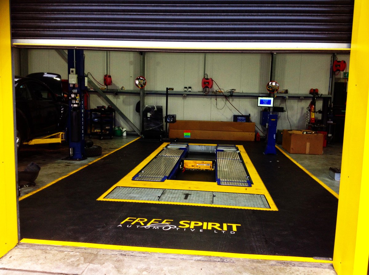 Have your custom logo fitted in your garage just like this one!