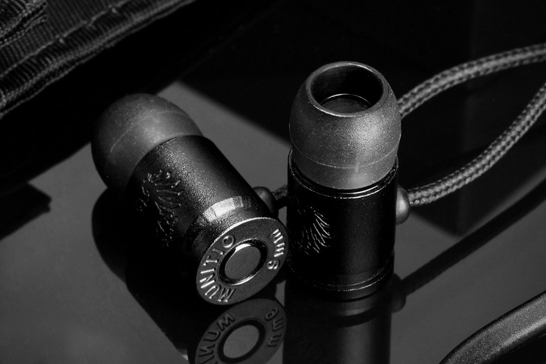 Sound &amp; Design! @Munitio NINES 9MM Earphones stupiddope.com/2016/04/18/sou… #stupidDOPE