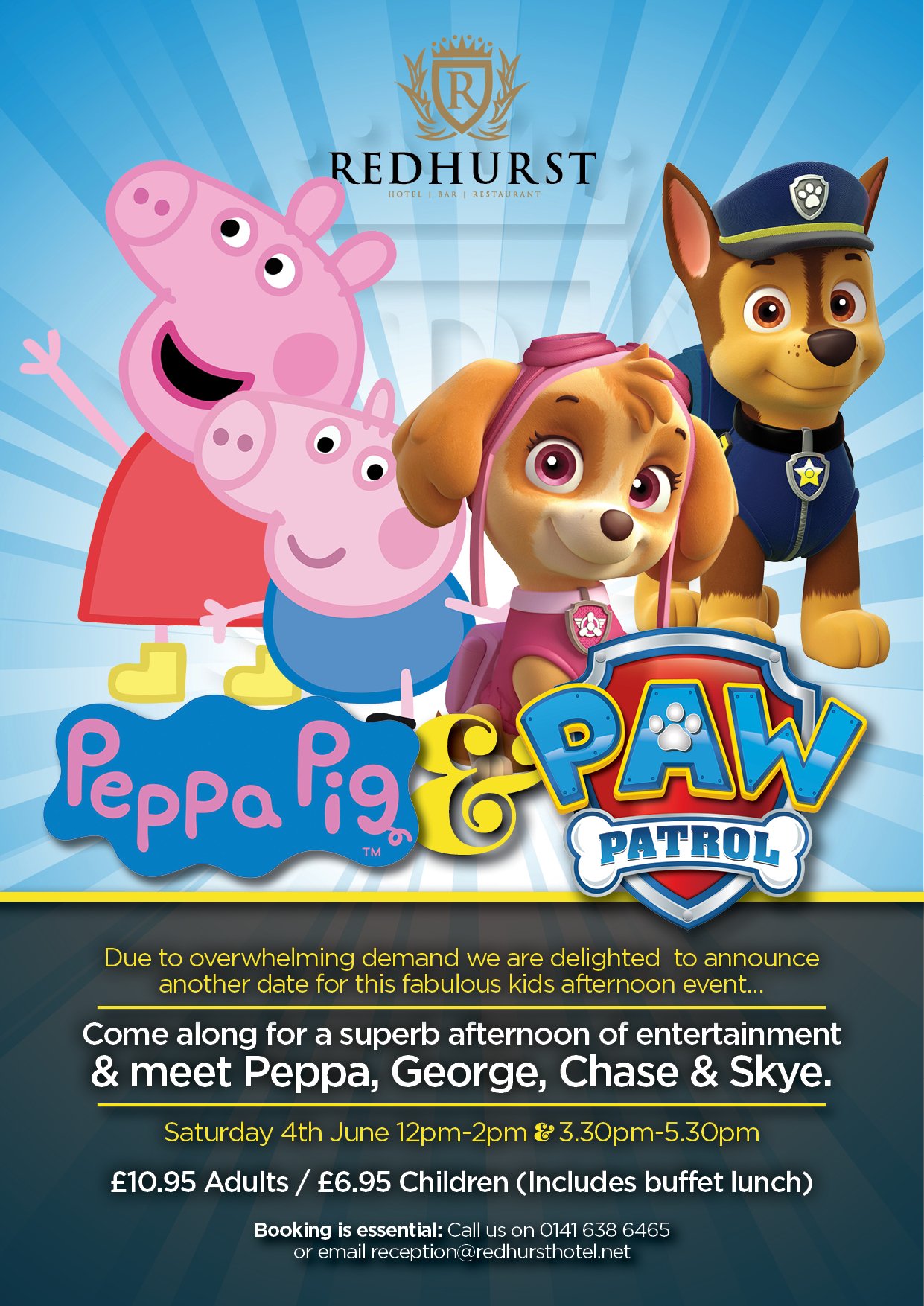 Paw patrol sale peppa pig