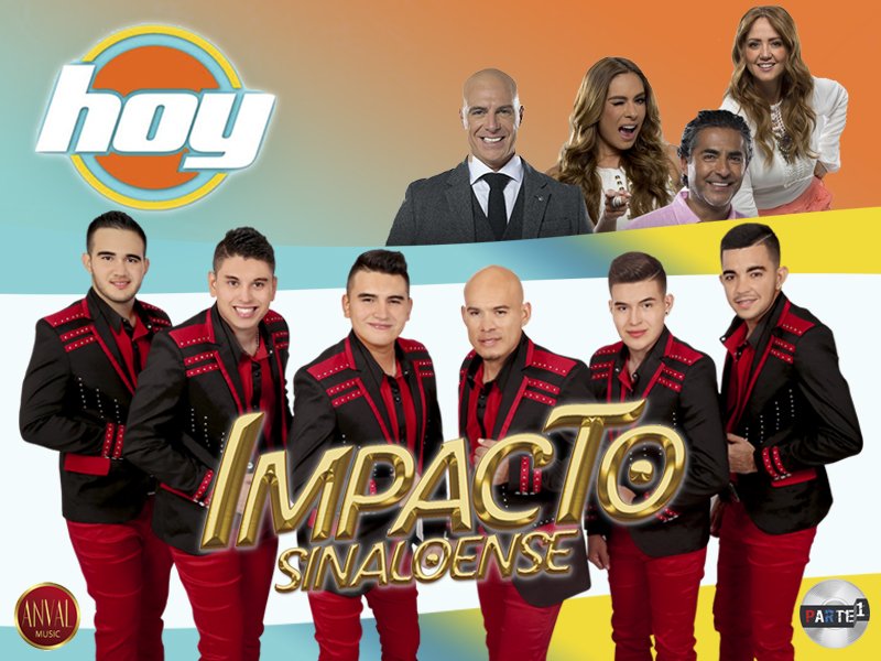 _Parte_1's tweet photo. No te puedes perder la #ImpactanteMúsica de @impactosin en @programa_hoy, en unos minutos más por @Canal_Estrellas https://t.co/Q6yoJas8ho