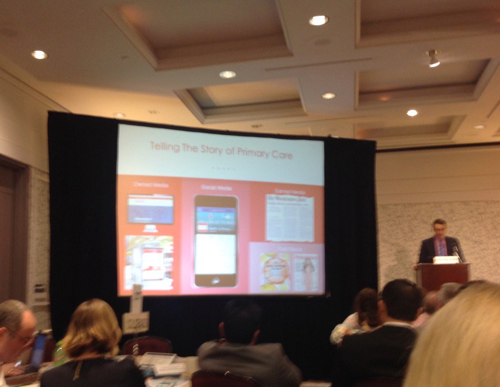 Mottblair4's tweet image. Health is Primary is telling the story of Family Medicine #FMCC2016 #FMRevolution