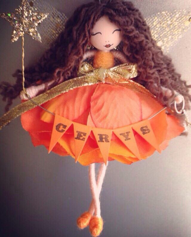 LTuesdays's tweet photo. A beautiful bespoke fairy I made... #etsysellers #fairies #orange #bespoke #handmade #fairy https://t.co/QZJ1NBzZfb