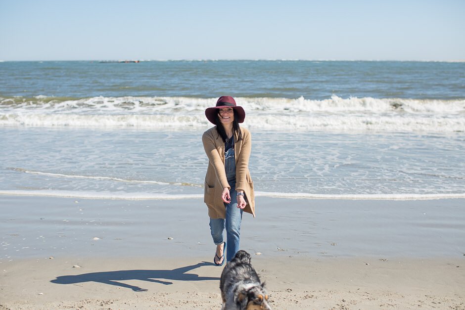 fancynici's tweet photo. Had a beautiful day at the dog beach with David and Marley @daviddelcollo #longportbeach https://t.co/hgctF4REly