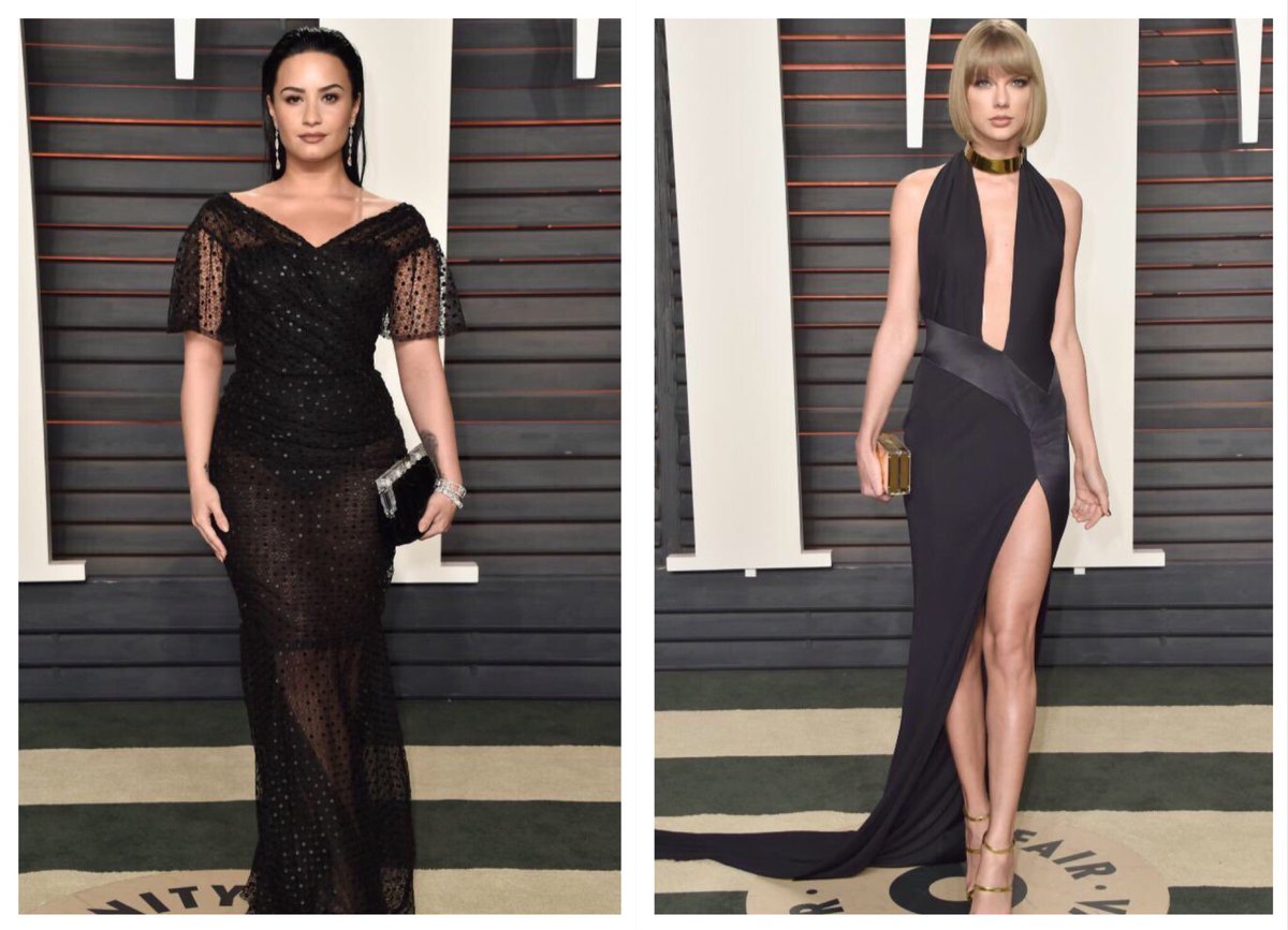 Who is more queen ?

RT - Demi Lovato
Fav - Taylor Swift