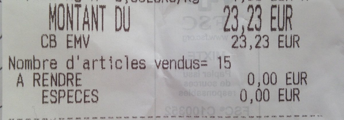 fredericmars's tweet photo. Jim Carey, c'est toi qui a pris possession de ce ticket de caisse ? ;-) https://t.co/4RE9GoWsqk