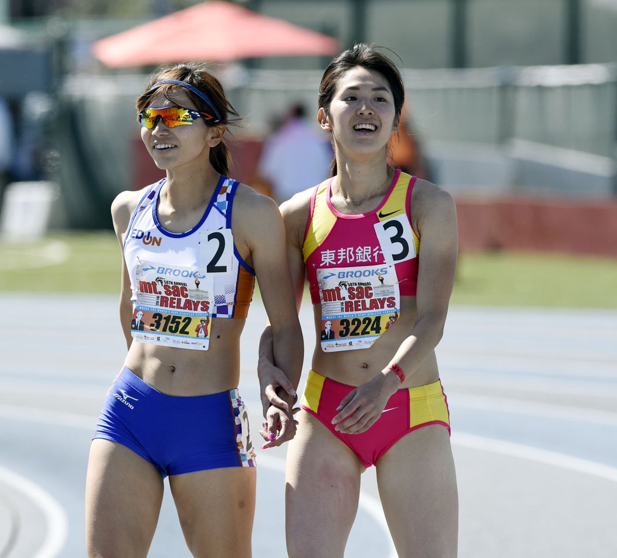 T F Photo Tokyo21 Tokyo 東京 紫村仁美 Hitomi Shimura 東邦銀行 13 06 木村文子 Ayako Kimura エディオン 13 04 Iaaf Mtsacrelays 16 Apr 16