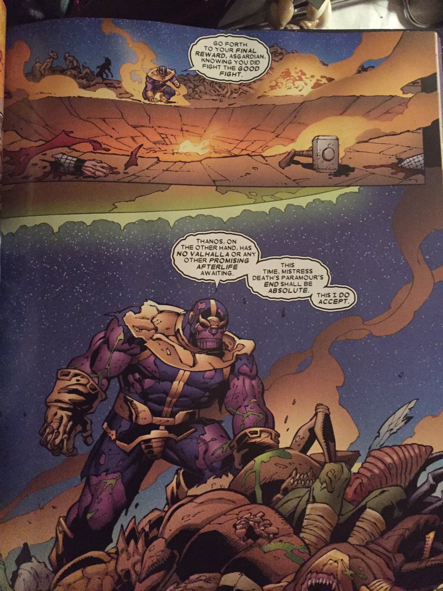 M4RVELCOM1CS's tweet photo. PopNerdTV @popnerdtv: Thor, noooooo.... #infinityfinale #M4RVELCOM1CS #comicbooks… https://t.co/rUzfM5EY1d #MARVEL https://t.co/ceMGunID64