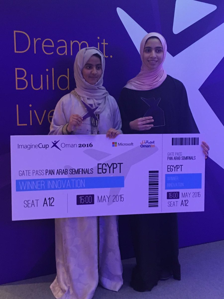 MicrosoftOman's tweet photo. Congratulations to #MindCodeTeam winner of #ICOman16 in the Innovation category. https://t.co/hZBarvCCnz